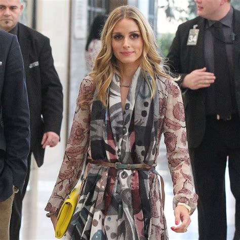 Olivia Palermo Wears Burberry Fall 2014 